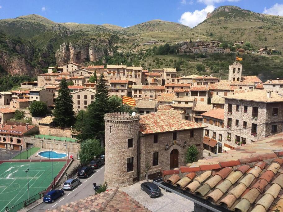 Mirador De Sant Llorenc - Acogedor Apartamento 6P Guardiola de Bergueda Buitenkant foto