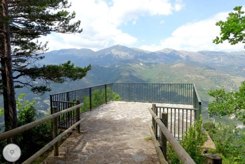 Mirador De Sant Llorenc - Acogedor Apartamento 6P Guardiola de Bergueda Buitenkant foto