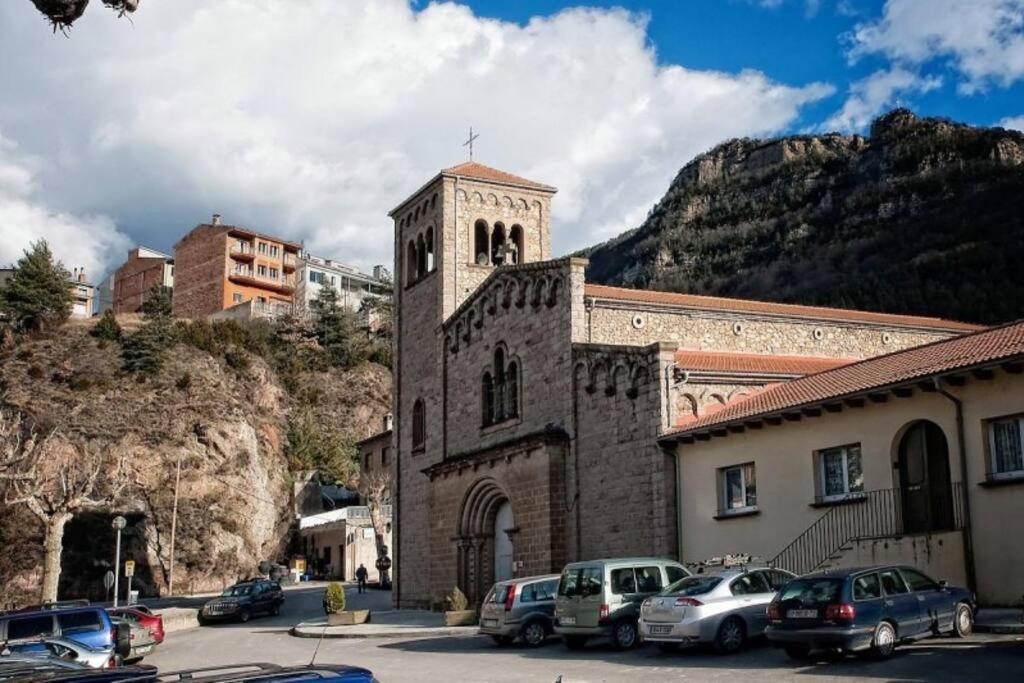 Mirador De Sant Llorenc - Acogedor Apartamento 6P Guardiola de Bergueda Buitenkant foto